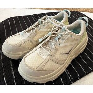 Hoka One One NEW Bondi B3LS Oat Milk Sneaker 1155351-OKT Womens 13 Mens 12